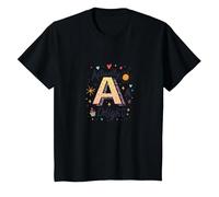 Actually A Delight: Cheerful Typography for Optimists T-Shirt, Kids, Black, 4 Years