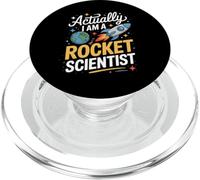 Actually I Am a Rocket Scientist Proud Spacecraft Engineers PopSockets PopGrip for MagSafe