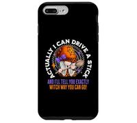 Actually I Can Drive A Stick Funny Sarcastic Halloween Gnome Case for iPhone 7 Plus/8 Plus
