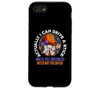 Actually I Can Drive A Stick Funny Sarcastic Halloween Gnome Case for iPhone SE (2020) / 7/8