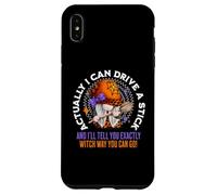 Actually I Can Drive A Stick Funny Sarcastic Halloween Gnome Case for iPhone XS Max