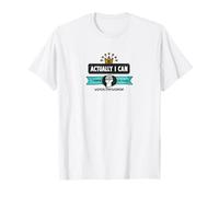 Actually I Can Feminism Girl Power Women Empowerment T-Shirt