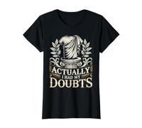 Actually I Had My Doubts Graduation Student - Value Graphic T-Shirt, Women, Black, L