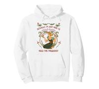 "Actually, I'm just here to hold the frequency" Boho Energy Pullover Hoodie