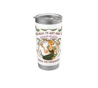 Actually, I'm just here to Hold the Frequency Boho Energy Stainless Steel Insulated Tumbler