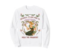 "Actually, I'm just here to hold the frequency" Boho Energy Sweatshirt