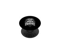 Actually I'm Just Here to Hold The Frequency Meditation Joke PopSockets Adhesive PopGrip