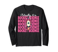 Actually It is Rocket Science Aerospace Engineer Engineering Long Sleeve T-Shirt