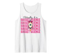 Actually It is Rocket Science Aerospace Engineer Engineering Tank Top