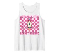 Actually It is Rocket Science Aerospace Engineer Engineering Tank Top