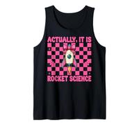 Actually It is Rocket Science Aerospace Engineer Engineering Tank Top