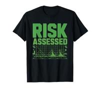 Actuary Dartboard Risk Assessment Graphic Humor Target T-Shirt