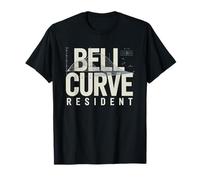Actuary Lives Bell Curve Statistics Identity Standard T-Shirt