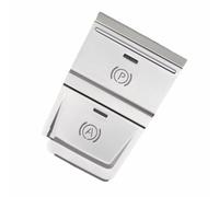 Actuation Handbrake Button Compatible With A6 C8 A7 1Pcs Electroplated Silver Electronic Handbrake Button Switch Car Parking Brake Switch Button 4K0 927 225 B