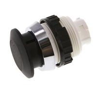Actuator Attachment 30mm Palm Button Black
