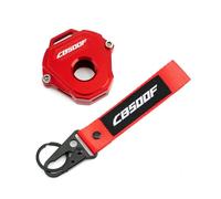 actuion Motorcycle Accessories CNC Aluminum Key Fob Cover For Hon@&da CB500X CB500F CB 500X 500F 500 X F Motorcycle Accessories CNC Moto Bike Key Cover Shell Case Cap Protector(CB500F 1 Set Red)