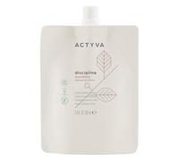 Actyva - Discipline Shampoo, Moisturizing and Detangling for Frizzy Hair, with Hyaluronic Acid and Almond Oil, Silk Effect - Travel Size 100 ml