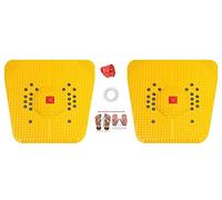 Acu Capital Acupressure Foot Mat set of 2 With Magnets For Stress And Pain Relief with thumb pad Chart ring home Gym & Fitness Kit Power Relief Plastic Mat massager