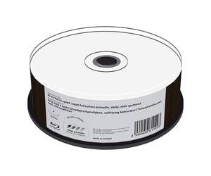 Acu-Disc MediaRange Full Face Printable 6x BD-R Blu-Ray 25GB - 25 Discs