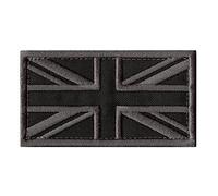 ACU Great Britain UK Union Jack Flag Subdued Morale Tactical Badge Army Embroidery Hook Patch