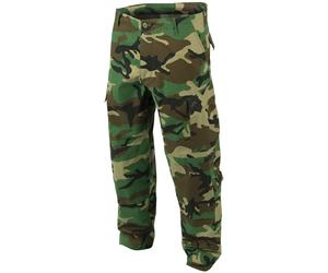ACU RIPSTOP ARMY COMBAT MENS TROUSERS CARGO MILITARY PANTS WOODLAND CAMO : S-XXL