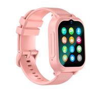 Acu Store 4G Kids Smart Watch for Boys & Girls, GPS Tracker Smartwatch with Video Call Waterproof Real Time Position School Mode Pedometer SOS, Alarm Clock Birthday Toy Gifts (Pink)