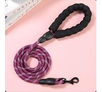 Acu Store All-in-One Slip-On Dog Lead: Soft Padded Handle, Reflective Safety, and Durable Rope for Any Adventure Multi-Colour & Weather Resistant (Bordeaux, 1.5meter/5ft)