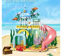 Acu Store Castle Building Blocks Set, Great for Creativity & Imaginative Play, Compatible with Major Brands, Home/Office Decoration, Perfect Creative Gift for Kids & Adults (Undersea)
