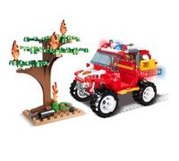 Acu Store Firefighting Truck, 236 pcs, Educational ABS Bricks Toy for Ages 6+ Boys Girls, Great for Creativity & Imaginative Play STEM Gifts Building Set Compatible with Major Brands