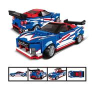 Acu Store Super Racing Car Building Set - Creative STEM Toy for Kids, Inspires Imagination & Problem-Solving, Fun Collectible Gift for Boys & Girls, Made with Durable ABS, Brand Compatible (269 pcs)