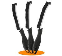 Acual Crevice Cleaning Brushes, 3 Pcs Multifunctional Widened Bathroom Cleaning Brushes Small Spaces to Reach, Grout Brush, Cleaning Products for Household Use, Home, Kitchen, Bathroom, Window