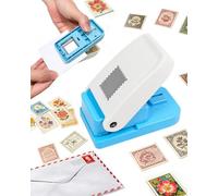 Acual Rectangular Postage Stamp Punch 1x0.8inch