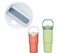 Acuewuja Replacement 40oz Tumbler Lid - Fit For Stanley 40oz Adventure Quencher and Quencher 2.0 Tumbler (30OZ BLUE)