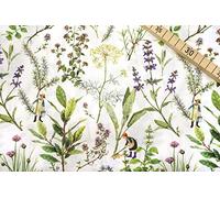 acufactum • Cotton Fabric • Herbal Love • Daniela Drescher 0.5 m