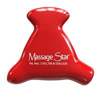 Acuforce W51087 Massage Star with 3 Applications,Red,small