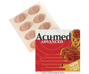 Acumed Magnetic Pain Relief Patches - Effective for Neck, Shoulder, Headache, Backache, Menstrual, Knee, Joint, Muscle & Arthritic Pain (1 Pack of 8)