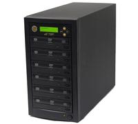 Acumen Disc 1 to 5 DVD CD Duplicator - Multiple Discs Copier Tower Machine with 24x Writers Burners Drives (Standalone Audio Video Copy Duplication Device Unit)