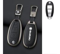 ACUMLS Car Key Cover for Suzuki Kizashi, Car Remote Control Key Shell Car Key Fob Case Remote Control Replacements Car Accessories,Black-A-3