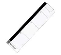 Acunny Acrylic Monitor Sticky Note Holder, Computer Side Note Holder, Message Board Holder for Computer Monitor, Multifunctional Computer Memo Message Board for Most Computer Monitors