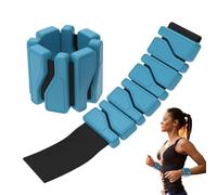 Acunny Ankle Weights for Women, Weights for Women at Home, 2x Hand Weights for Women, Adjustable Pilates Equipment, Exercise Bracelet, Silicone Wrist Strap for