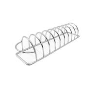 Acunny Barbecue Rack, Extra Long Stainless Steel Grill Grate Holder, Non-Stick Coating Grill Accessories, Dishwasher Safe for Hot Air Fryer in the Garden on the Patio, Picnics and Camping Outdoors