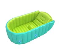 Acunny Bathtub, Baby Bathtub | Portable Blow Up Bathtub with Pump, Non-slip Hip Support, Spine Protection, Baby Tricks for 0-5 Years Old