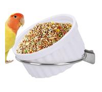 Acunny Bird Cage Feeder - Bird Water and Feeder - Accessories for Parrots, Parakeets, Macaw, Lovebirds, Canaries and Small Animals