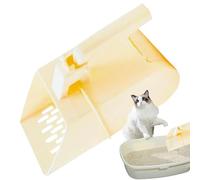 Acunny Cat Litter Scoop, Cat Litter Scoop, Non-Stick Cat Litter Scoop with Sandbag Litter Scoop, Deep Shovel Little Sifter Scoop Cat Poop Tool for Cat Dog Reptile Terrarium Pet