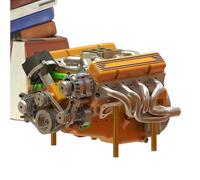 Acunny Display piece for model engines, V8 engines exhibition model, craft decoration for children, teenagers, adults, family, friends, sons, daughters
