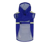 Acunny Dog Rain Jacket, Dog Poncho Raincoat, Waterproof Dog Poncho with Reflective Strip, Adjustable Pet Coat Poncho with Hood and Reflective Strip, Highly Visible,