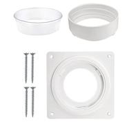 Acunny Dryer Vent Kit for Electric Dryer, Window Channel Kit, Aluminium Foil Exhaust Hose, Dryer Vent Parts, Tumble Dryer Connector for Sliding, Dryer Accessories