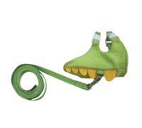 Acunny Ferret Harness, Adjustable Harness Set for Small Rabbits with Leash - Daily Walking and Outdoor Adventure Accessories for Young Animals Chinchillas