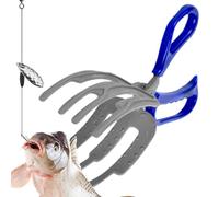 Acunny Fish Clamp Holder, Metal Fishing Tongs - 3 Claw Fish Digger, Multifunctional Grabber Tool, Fishing Accessories, Lightweight Catcher for Men