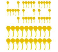 Acunny Fishing Bait, Fishing Bait, Rig Bead Bait, Artificial Tackle Kit, Anti-Bottom Stopper Beads Bait for Bass Trout, Crappie, Catfish